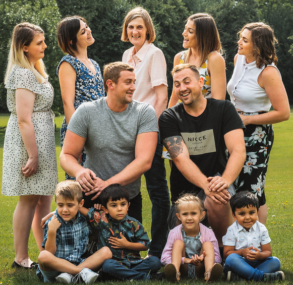 My mother and her brood
