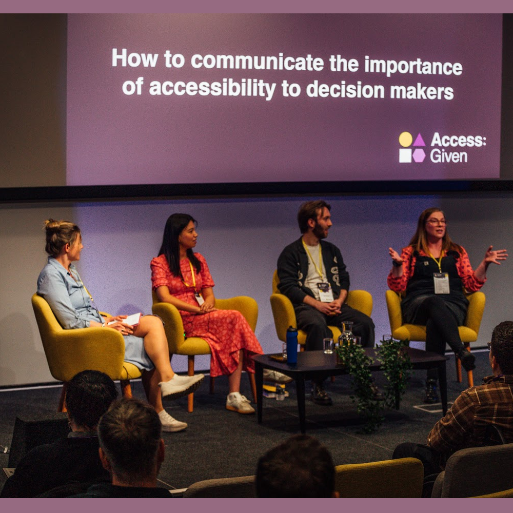Hosting a panel at Access Given 2026