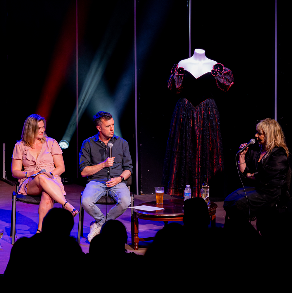 Panel hosting with Helen Lederer
